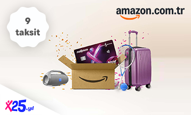 Amazon.com.tr'de Peşin Fiyatına 9 Taksit Fırsatı!