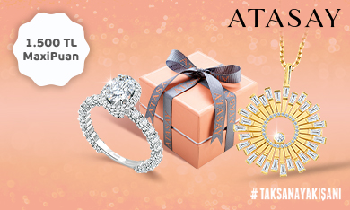 Atasay.com'da 1.500 TL MaxiPuan!