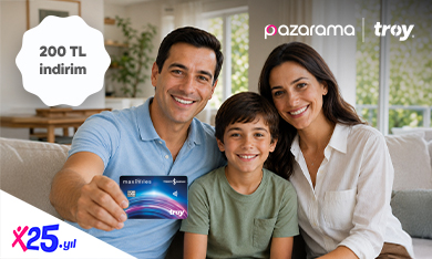 İş Bankası TROY Kart Sahiplerine Ayın İlk Haftası Pazarama’da 200 TL İndirim Fırsatı!