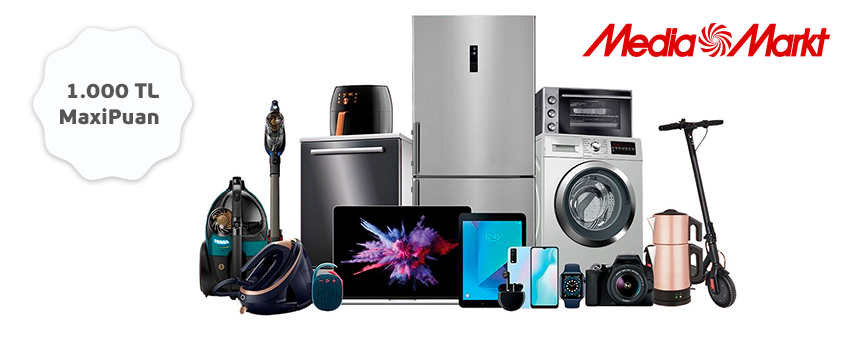  MediaMarkt.com.tr'de MaxiPuan Fırsatı!