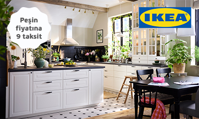 IKEA Aile ile peşin fiyatına 9 taksit fırsatı!