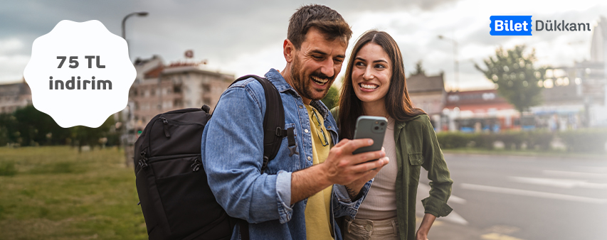 Bilet Dükkanı Otobüs Harcamalarınıza 75 TL İndirim!