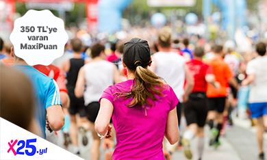 İstanbul Maratonun Son Kayıt Döneminde %25 MaxiPuan!