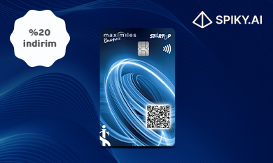 Maximiles Business Startup Kredi Kart Sahiplerine Özel Spiky.AI Alımlarına %20 İndirim!