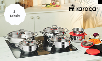 Karaca'da 3 taksit fırsatı!