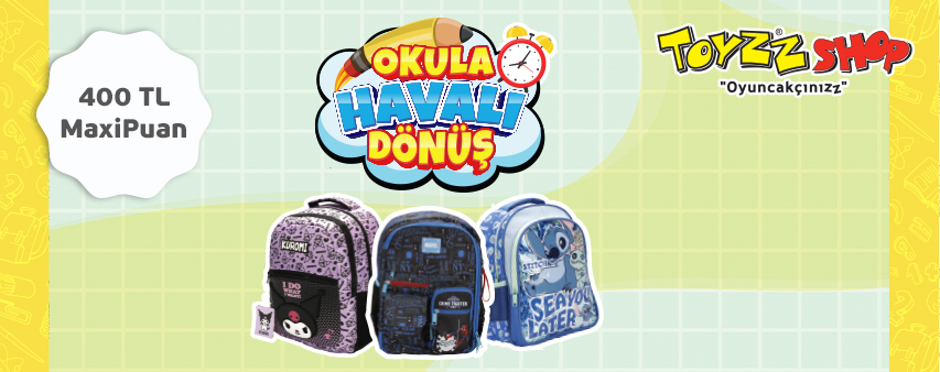 Maximiles'ınızdan Toyzz Shop'ta 400 TL MaxiPuan!