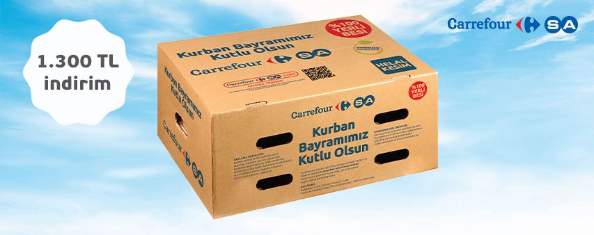 CarrefourSA’dan Kurban Alışverişlerine 1.300 TL İndirim!