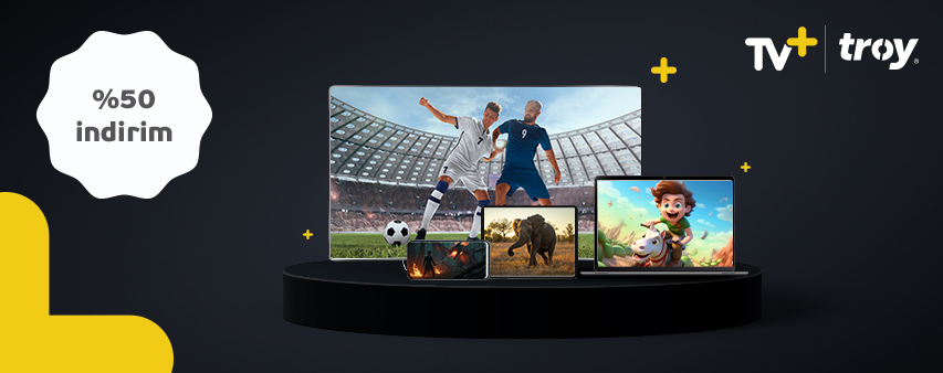 İş Bankası TROY logolu kartlarla TV+ Premium Yıllık Paketi %50 indirimli! 