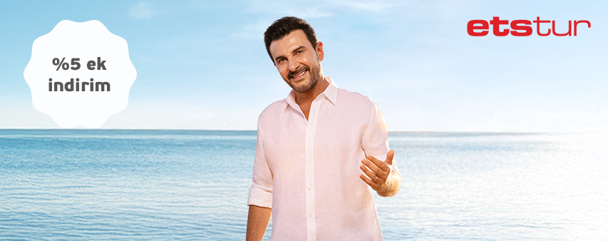 ETS'deki seçili otellerde 2026 yaz dönemi için rezervasyonlarınızda anında %5 ek indirim kazanın!