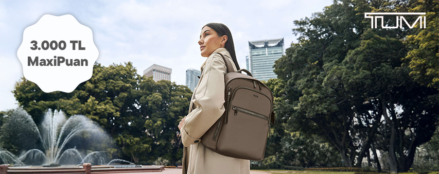 Tumi'de 3.000 TL MaxiPuan!