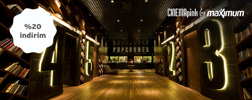 CinemaPink by Maximum Büfelerinde %20 İndirim!