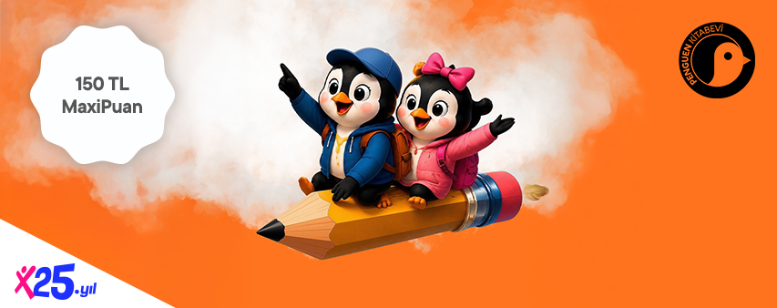 Penguen Kitabevi'nde 150 TL MaxiPuan Fırsatı!