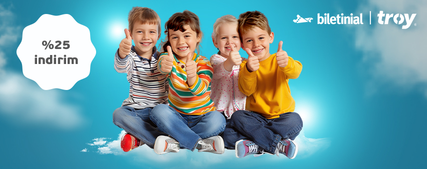 İş Bankası TROY Kart Sahiplerine Biletinial Kids’te %25 İndirim Fırsatı!