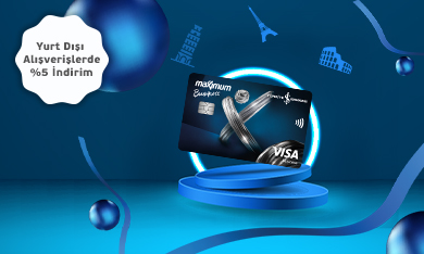 Ticari Kredi Kartları ile Yurt Dışı Alışverişlerinizde %5 İndirim!