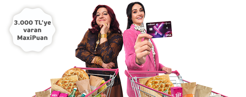 Ramazan’a Özel Market Alışverişlerinize 3.000 TL'ye varan MaxiPuan!