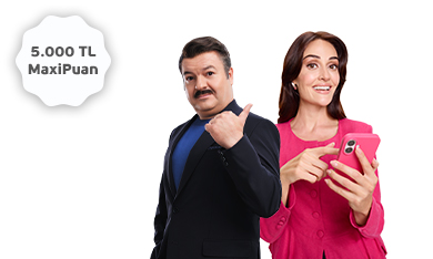 Beyaz eşya, elektronik, mobilya, giyim ve kozmetik alışverişlerinize 5.000 TL MaxiPuan fırsatı!