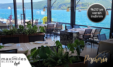 Maximiles Black’inize Pescheria Restaurant’ta İndirim Ayrıcalığı!