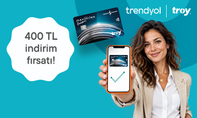 İş Bankası TROY Ticari Kartınızı Trendyol'a Kaydedin 400 TL İndirim Kazanın