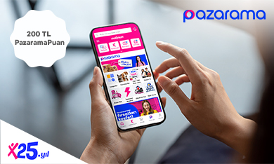 Pazarama'da 200 TL PazaramaPuan Fırsatı!