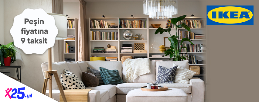 IKEA Aile ile peşin fiyatına 9 taksit fırsatı!