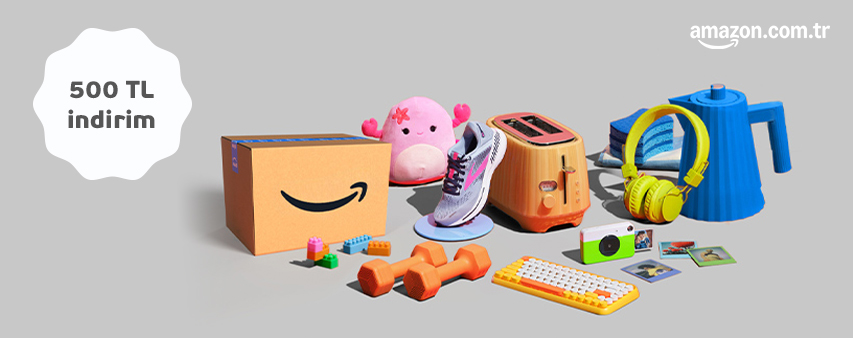 Amazon.com.tr'de 500 TL'ye Varan İndirim Fırsatı!