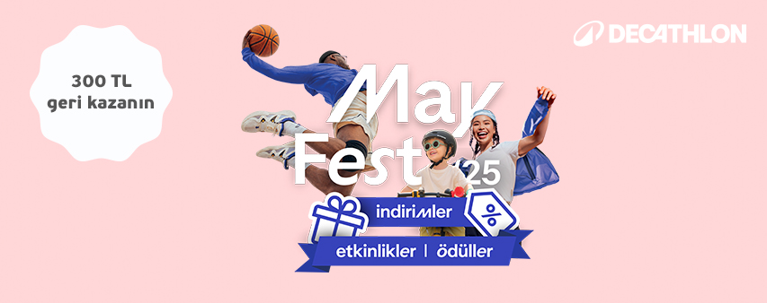 Decathlon'da 300 TL Geri Kazanın!