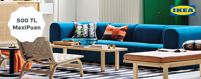 IKEA'da 500 TL MaxiPuan Fırsatı!