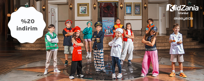 Maximiles'tan KidZania Giriş Biletlerinde %20 İndirim Ayrıcalığı!