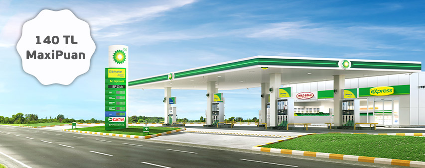 BP İstasyonlarında 140 TL MaxiPuan!