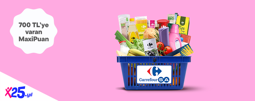 CarrefourSA'da 700 TL MaxiPuan Fırsatı!