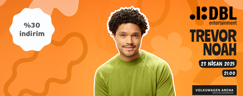 Trevor Noah Etkinliği Maximiles’ınıza %30 İndirimli!