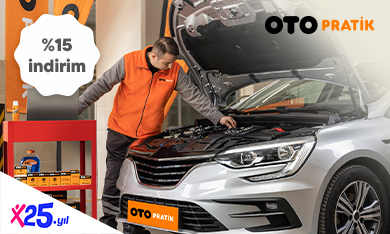 Otopratik’te MTV ödeyen müşterilere özel %15 indirim