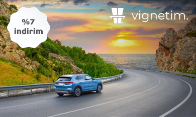 Vignetim’de yapacağınız e-vinyet ve otoyol bileti ödemelerinde %7 indirim fırsatı!