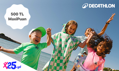 Decathlon'da 500 TL MaxiPuan!