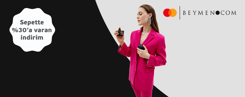 İş Bankası Mastercard Logolu Kartlarınız İle Beymen.com'da %30 İndirim Fırsatı!