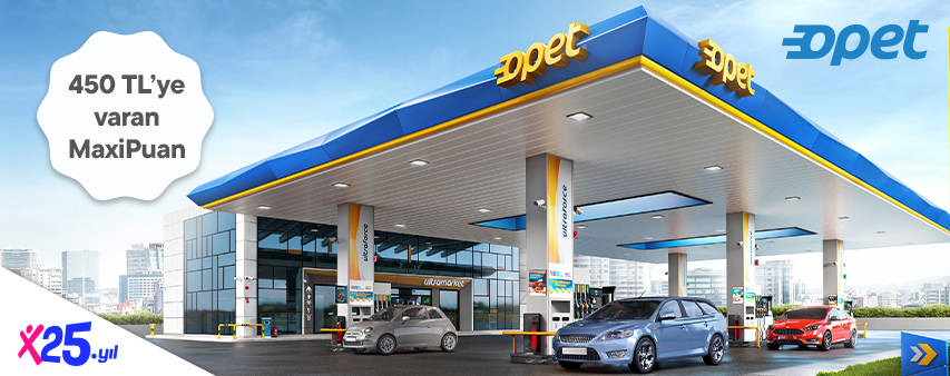 Opet'te 450 TL'ye varan MaxiPuan Fırsatı!